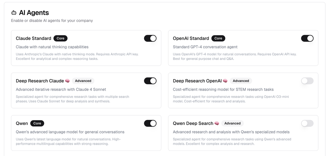 Distribute models and agents across your organization